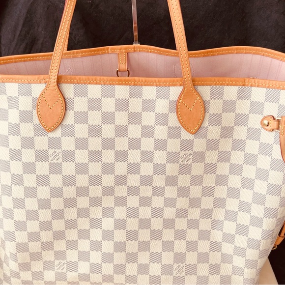 Authentic Louis Vuitton Neverfull GM in Damier Azur Canvas - Picture 7 of 14